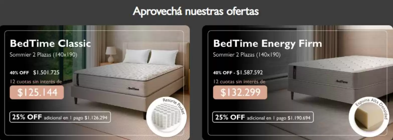 Catálogo Bed Time | Promoción! | 2026-02-16T00:00:00.000Z - 2026-02-28T00:00:00.000Z