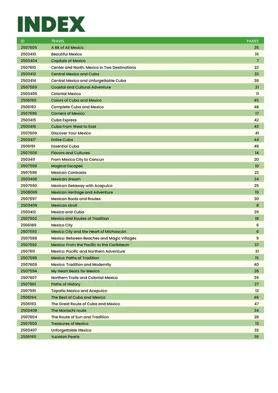 Catálogo Europamundo en San Justo (Buenos Aires) | Cuba mexico 2025 25 | 2026-02-17T00:00:00.000Z - 2026-03-03T00:00:00.000Z