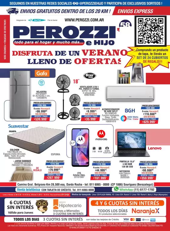Catálogo Perozzi en Martínez | Catálogo de ofertas | 2026-02-17T00:00:00.000Z - 2026-02-28T00:00:00.000Z