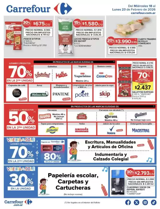 Catálogo Carrefour | Carrefour Hiper 18 Febrero | 2026-02-18T00:00:00.000Z - 2026-02-24T00:00:00.000Z