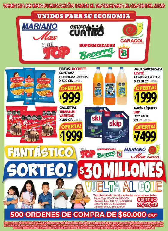 Catálogo Supermercados Mariano Max en Vila | Ofertas Supermercados Mariano Max | 2026-02-18T00:00:00.000Z - 2026-03-02T00:00:00.000Z
