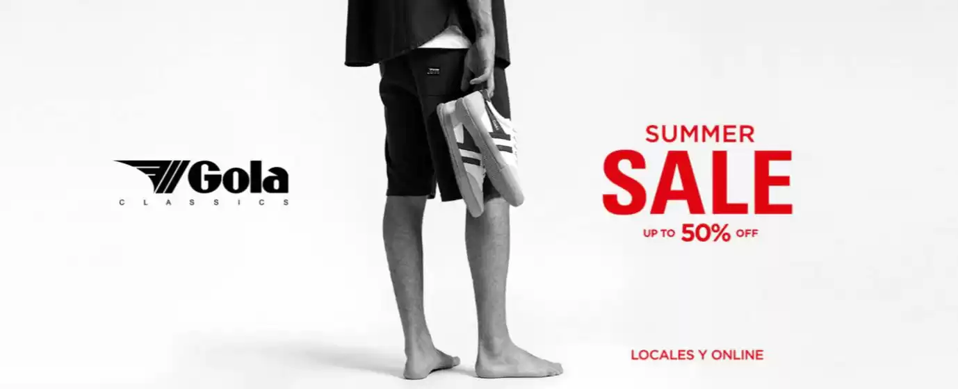 Catálogo Gola | Summer Sale up to 50% off | 2026-02-19T00:00:00.000Z - 2026-03-04T00:00:00.000Z