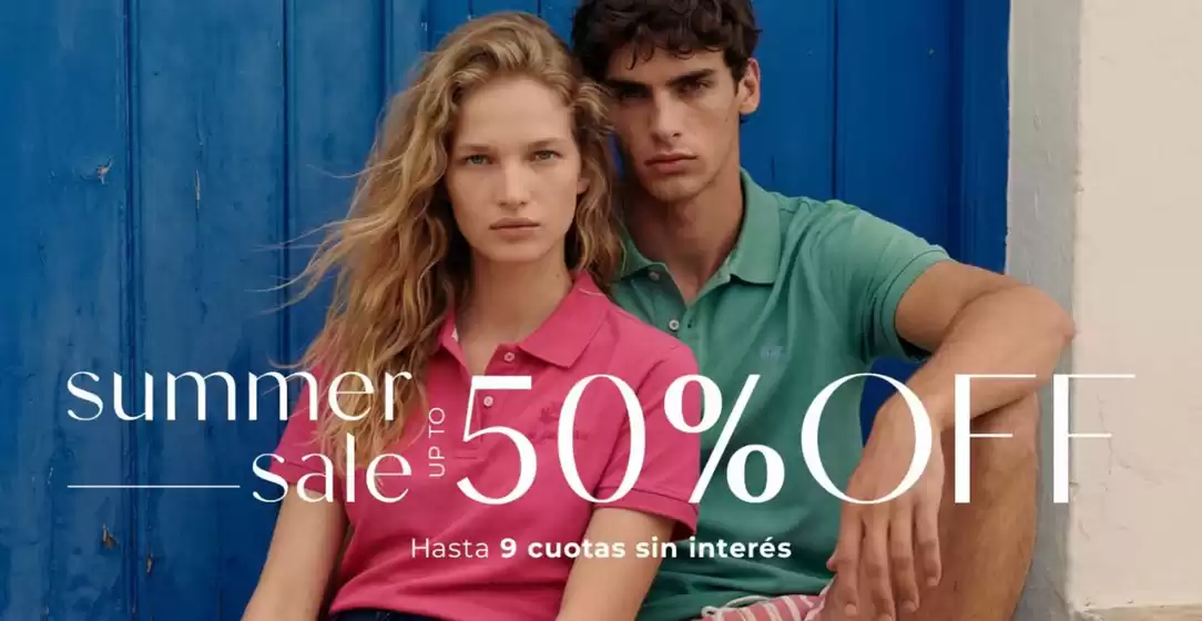 Catálogo La Martina | Summer Sale up to 50% off | 2026-02-19T00:00:00.000Z - 2026-03-04T00:00:00.000Z