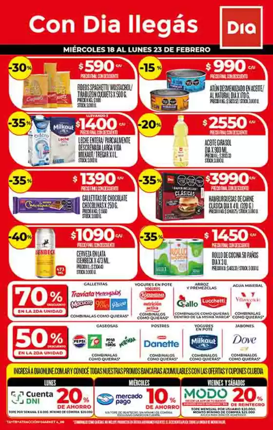 Catálogo Supermercados DIA | Ofertas Dia | 2026-02-18T00:00:00.000Z - 2026-02-23T00:00:00.000Z