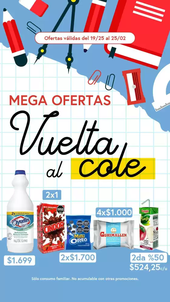 Catálogo El Abastecedor en Oberá | Ofertas especiales para ti | 2026-01-19T00:00:00.000Z - 2026-02-25T00:00:00.000Z