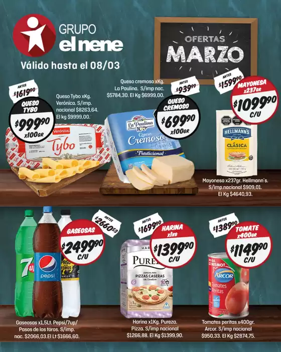 Catálogo El Nene en Oberá | Ofertas exclusivas para nuestros clientes | 2026-02-19T00:00:00.000Z - 2026-03-08T00:00:00.000Z