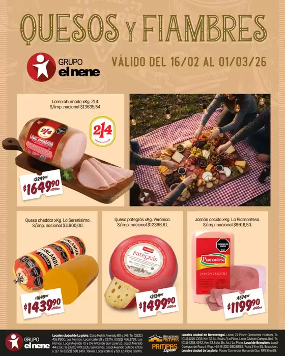 Catálogo El Nene en Oberá | Ofertas El Nene | 2026-02-16T00:00:00.000Z - 2026-03-01T00:00:00.000Z