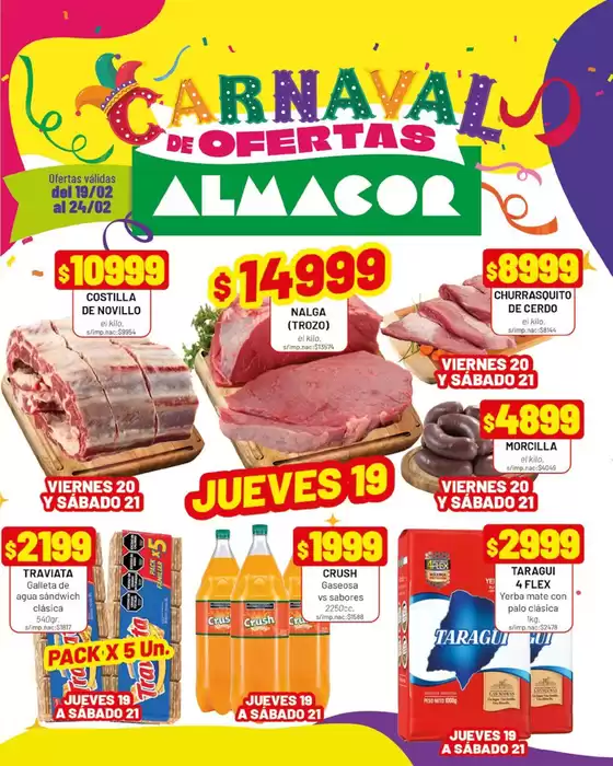Catálogo Almacor en Esquel | Ofertas Almacor | 2026-02-19T00:00:00.000Z - 2026-02-24T00:00:00.000Z