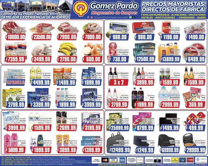 Catálogo Gomez Pardo en Buenos Aires | Aviso Viernes | 2026-02-20T00:00:00.000Z - 2026-02-26T00:00:00.000Z