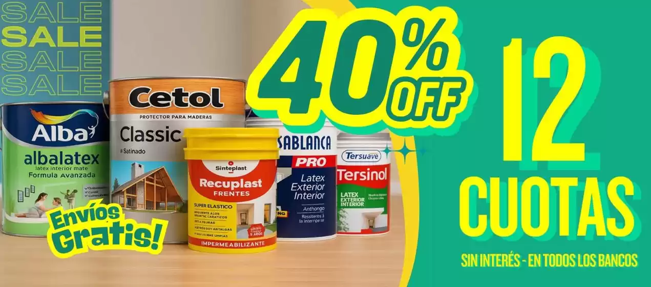 Catálogo Pinturerias MM | Promoción! 40% off | 2026-02-20T00:00:00.000Z - 2026-03-01T00:00:00.000Z
