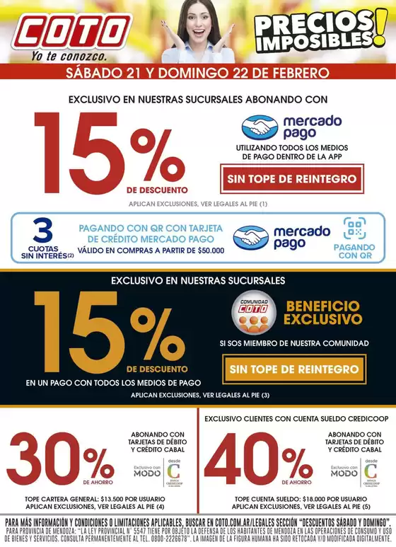 Catálogo Coto en Tortuguitas | Coto Afiche Descuento | 2026-02-21T00:00:00.000Z - 2026-02-22T00:00:00.000Z