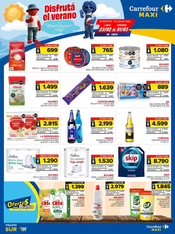 Catálogo Carrefour Maxi | Carrefour Maxi 23 Febrero | 2026-02-23T00:00:00.000Z - 2026-03-02T00:00:00.000Z