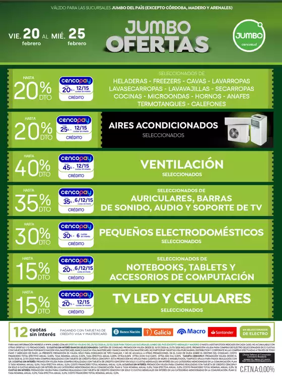 Catálogo Jumbo | Oferta | Electro y Hogar | 2026-02-20T00:00:00.000Z - 2026-02-25T00:00:00.000Z