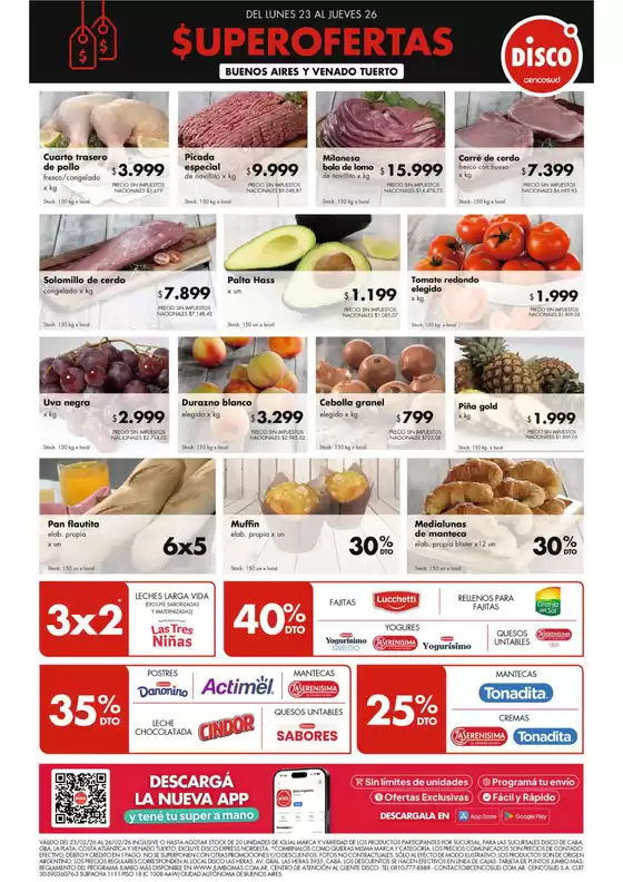 Catálogo Disco | FERIA DE FRESCOS BS. AS | 2026-02-23T00:00:00.000Z - 2026-02-26T00:00:00.000Z