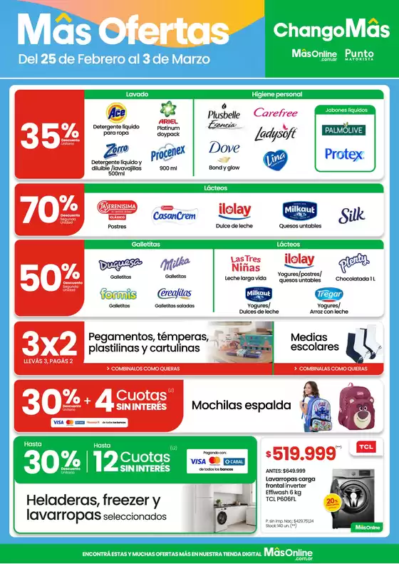Catálogo Changomas en Avellaneda (Buenos Aires) | Más ofertas | 2026-02-25T00:00:00.000Z - 2026-03-03T00:00:00.000Z