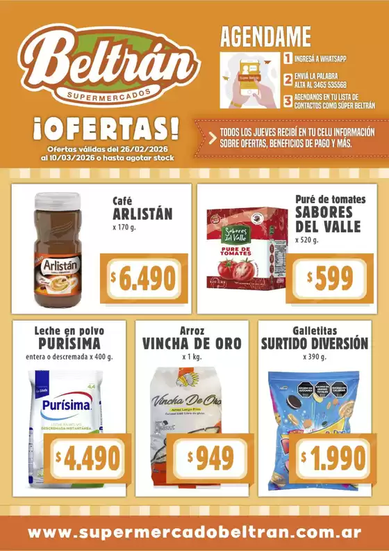 Catálogo Beltrán Supermercados | Ofertas Beltrán Supermercados | 2026-02-26T00:00:00.000Z - 2026-03-10T00:00:00.000Z