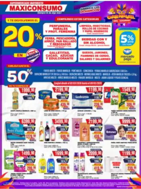 Catálogo Maxiconsumo | Ofertas Maxiconsumo | 2026-02-02T00:00:00.000Z - 2026-03-29T00:00:00.000Z