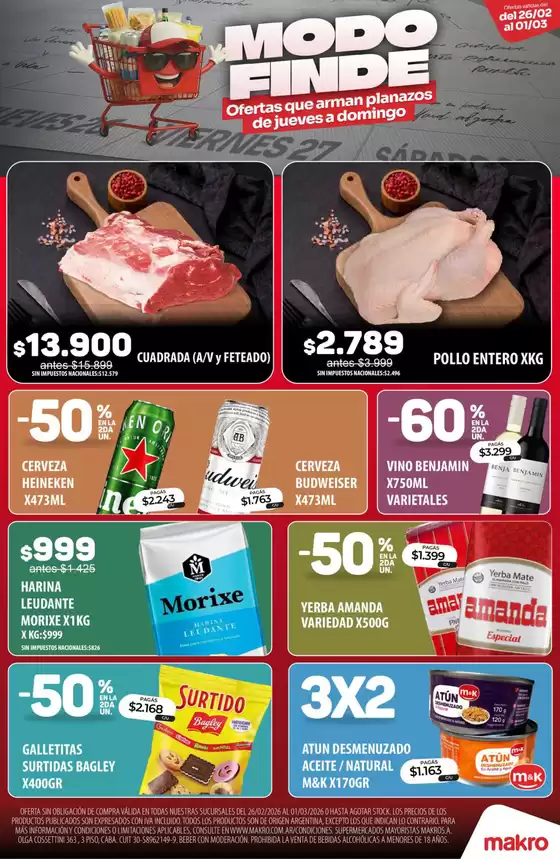 Catálogo Makro | Ofertas Makro | 2026-02-26T00:00:00.000Z - 2026-03-01T00:00:00.000Z
