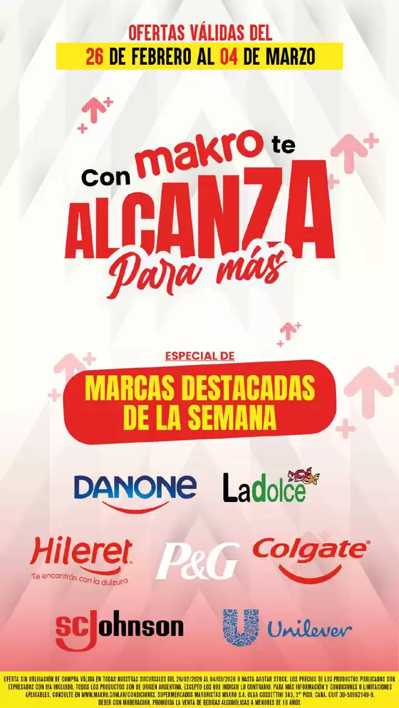 Catálogo Makro | Ofertas especiales | 2026-02-26T00:00:00.000Z - 2026-03-04T00:00:00.000Z