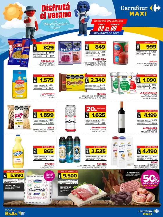 Catálogo Carrefour Maxi | Carrefour Maxi 02 Marzo | 2026-03-02T00:00:00.000Z - 2026-03-09T00:00:00.000Z