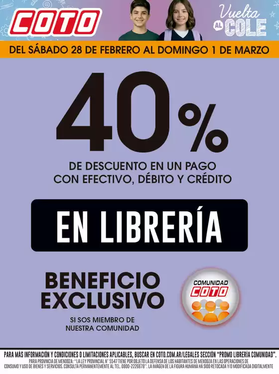 Catálogo Coto | Coto Afiche Comunidad Libreria | 2026-02-28T00:00:00.000Z - 2026-03-01T00:00:00.000Z