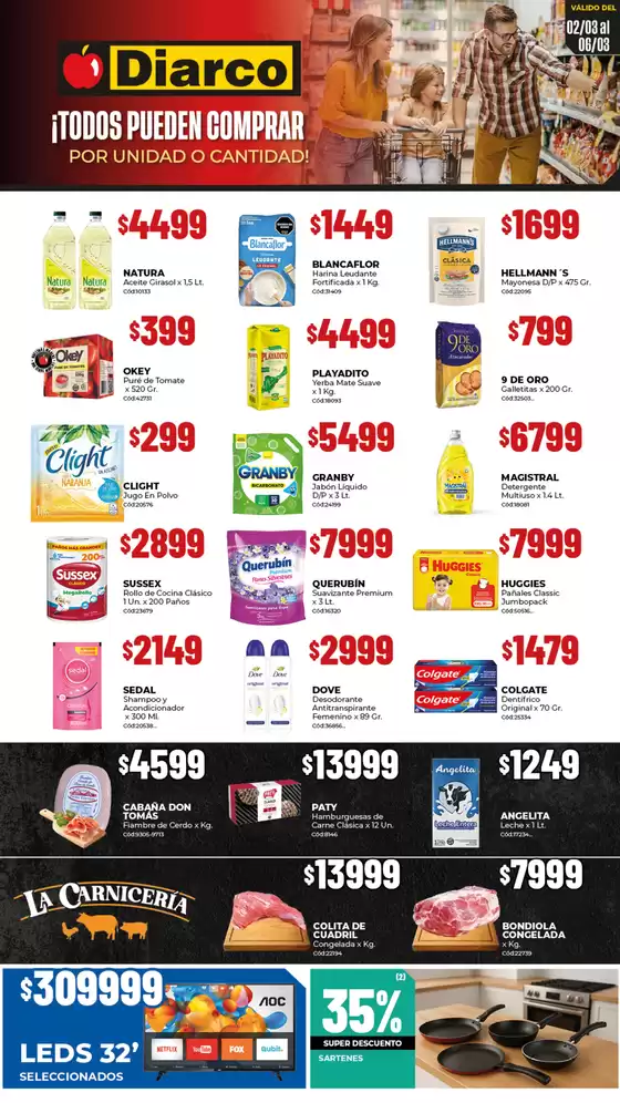 Catálogo Diarco en San Fernando | OFERTAS TDF | 2026-03-02T00:00:00.000Z - 2026-03-06T00:00:00.000Z