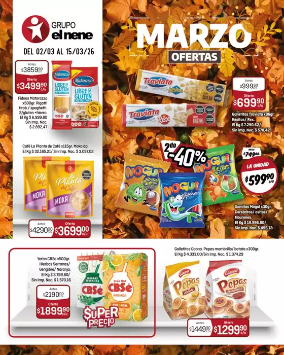 Catálogo El Nene | Gangas exclusivas | 2026-03-02T00:00:00.000Z - 2026-03-15T00:00:00.000Z