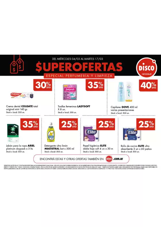 Catálogo Disco | Especial Perfumería y Limpieza | 2026-03-04T00:00:00.000Z - 2026-03-17T00:00:00.000Z