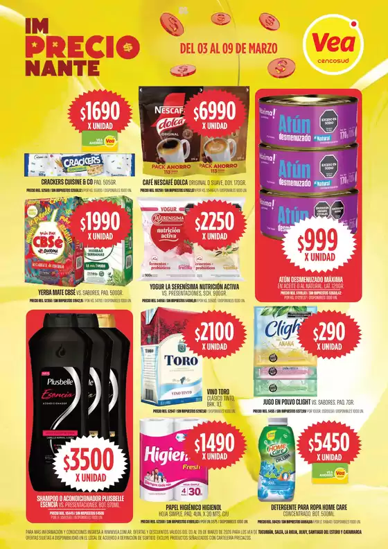 Catálogo Supermercados Vea | Oferta imPRECIOnante | 2026-03-03T00:00:00.000Z - 2026-03-09T00:00:00.000Z