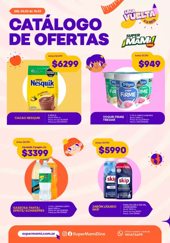 Catálogo Super Mami en Carlos Casares | Catálogo de ofertas | 2026-03-05T00:00:00.000Z - 2026-03-10T00:00:00.000Z