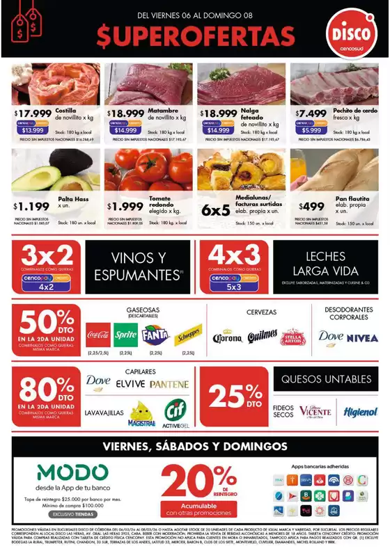 Catálogo Disco | Ofertas | Córdoba | 2026-03-06T00:00:00.000Z - 2026-03-08T00:00:00.000Z