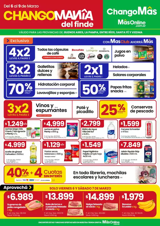 Catálogo HiperChangomas en Santa Fe | Hasta el 09/03/2026 | 2026-03-06T00:00:00.000Z - 2026-03-09T00:00:00.000Z