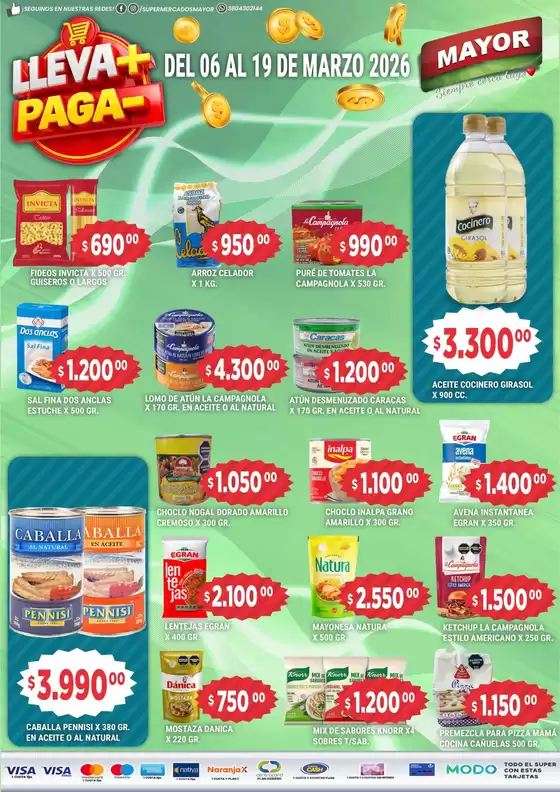 Catálogo Supermercados Mayor en Chivilcoy | Ahorra ahora con nuestras ofertas | 2026-03-06T00:00:00.000Z - 2026-03-19T00:00:00.000Z