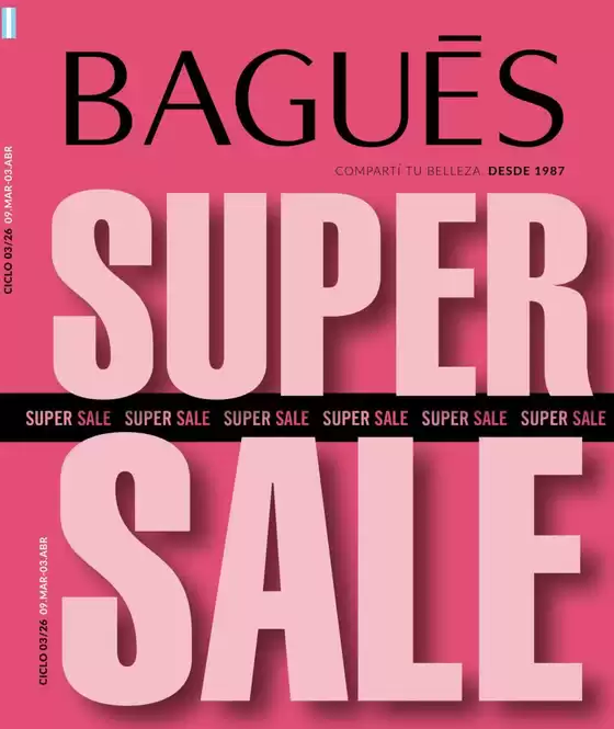 Catálogo Bagués en Buenos Aires | Ofertas Bagués Campaña 03 Argentina | 2026-03-09T00:00:00.000Z - 2026-04-03T00:00:00.000Z