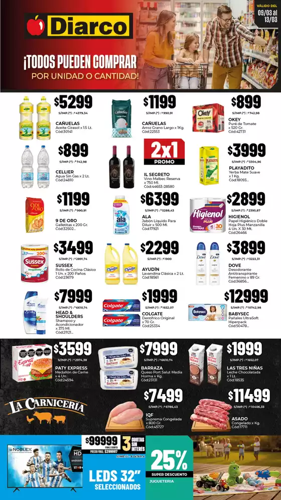Catálogo Diarco | OFERTAS PUEBLO SUR | 2026-03-09T00:00:00.000Z - 2026-03-13T00:00:00.000Z