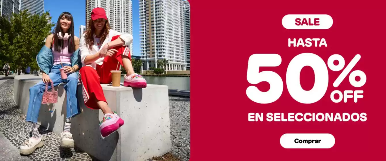 Catálogo Crocs en Morón | Sale! Hasta 50% off | 2026-03-09T00:00:00.000Z - 2026-03-22T00:00:00.000Z