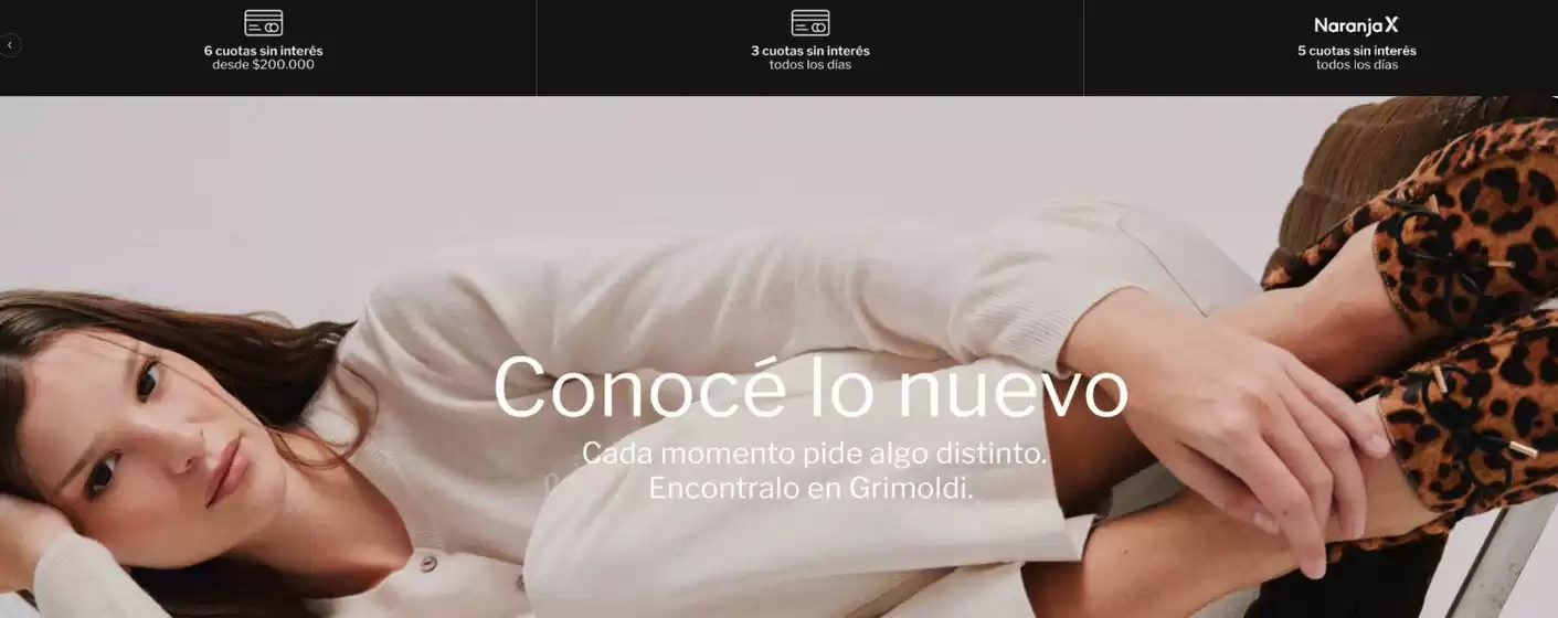 Catálogo Grimoldi en Morón | Promocion! | 2026-03-09T00:00:00.000Z - 2026-03-22T00:00:00.000Z