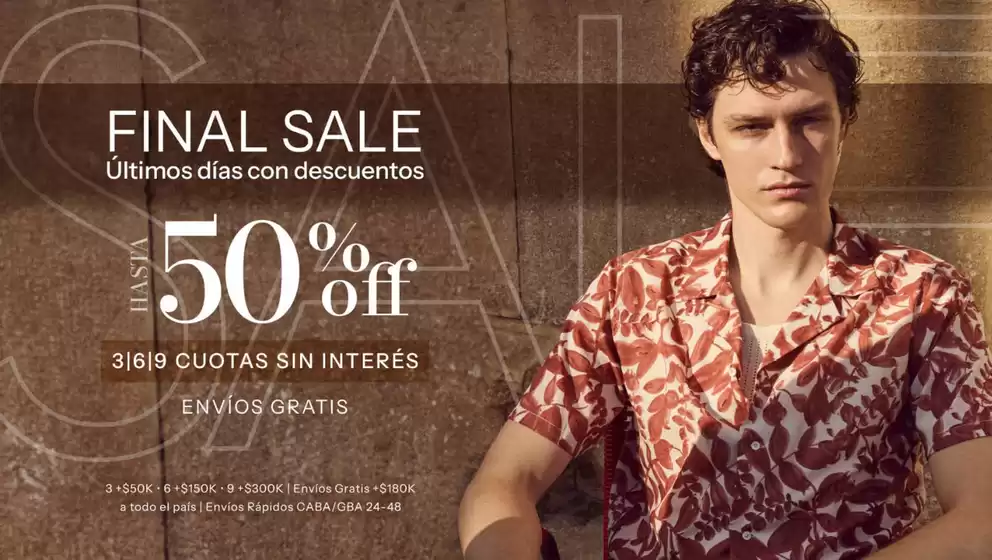 Catálogo Brooksfield | Final Sale! Hasta 50% off | 2026-03-09T00:00:00.000Z - 2026-03-16T00:00:00.000Z