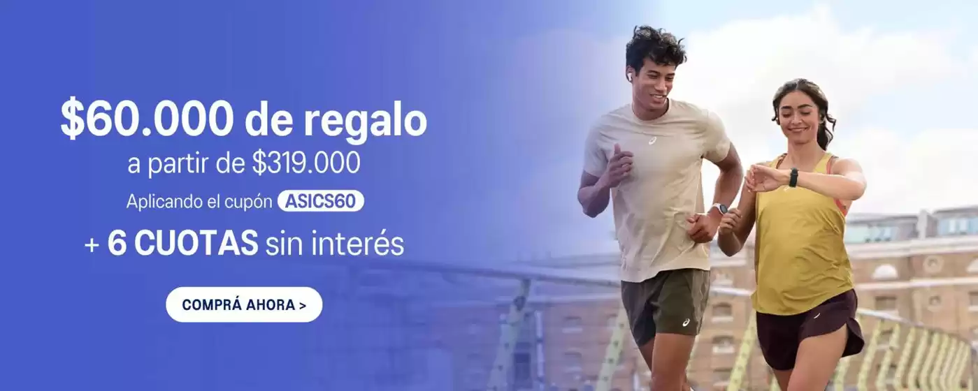 Catálogo Asics | Promocion! | 2026-03-10T00:00:00.000Z - 2026-03-27T00:00:00.000Z