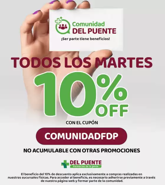 Catálogo Farmacia Del Puente en Lomas de Zamora | Promocion! | 2026-03-10T00:00:00.000Z - 2026-03-31T00:00:00.000Z