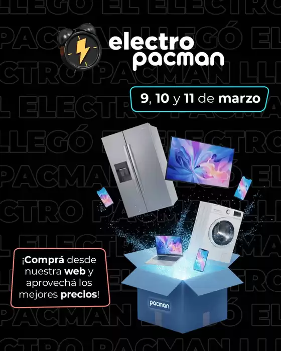 Catálogo Pacman en Villa Luján | Nuestras mejores gangas | 2026-03-09T00:00:00.000Z - 2026-03-11T00:00:00.000Z