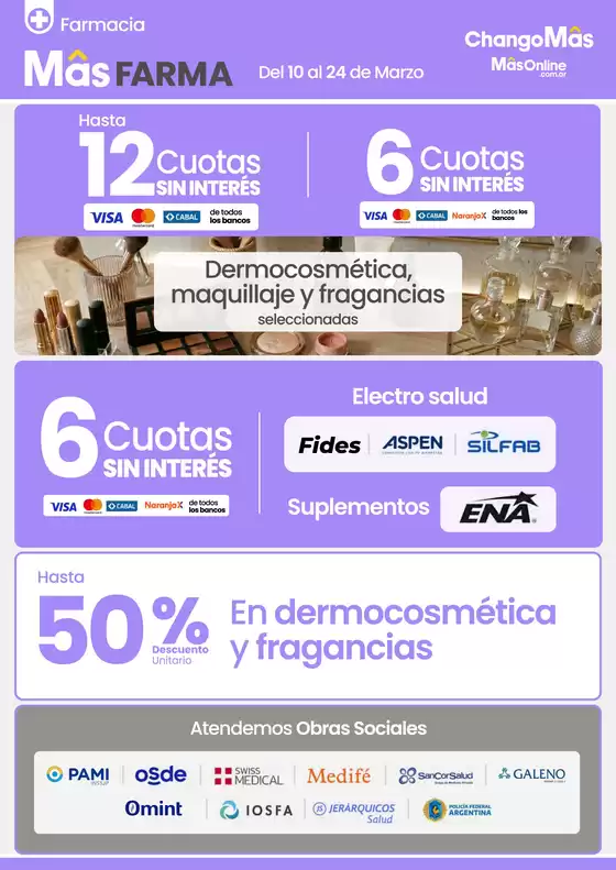 Catálogo HiperChangomas en General Pacheco | Más Farma | 2026-03-11T00:00:00.000Z - 2026-03-24T00:00:00.000Z