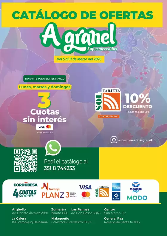 Catálogo Supermercados A Granel en General Pacheco | Catálogo de ofertas | 2026-03-11T00:00:00.000Z - 2026-03-11T00:00:00.000Z
