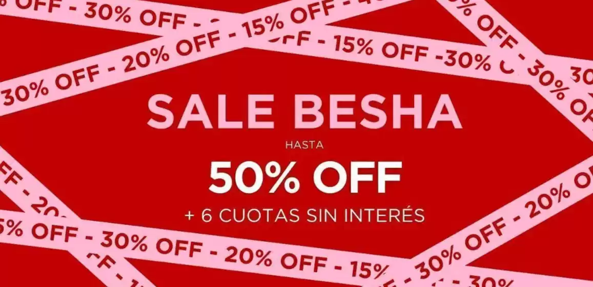 Catálogo Besha | Sale Besha! Hasta 50% off | 2026-03-12T00:00:00.000Z - 2026-03-26T00:00:00.000Z