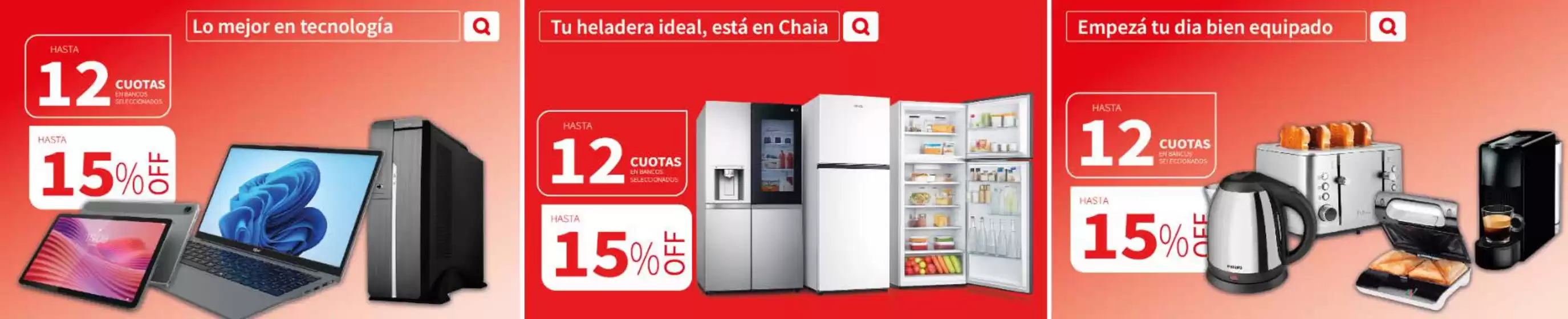 Catálogo Chaia Electrodomesticos | Promocion! | 2026-03-12T00:00:00.000Z - 2026-03-31T00:00:00.000Z