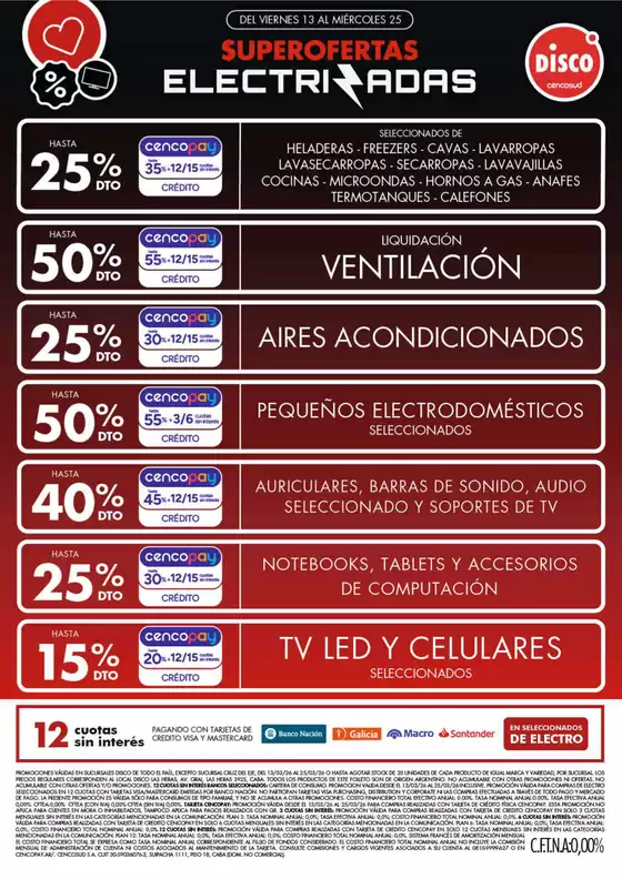 Catálogo Disco | Ofertas | Electro, T. Libre y más | 2026-03-13T00:00:00.000Z - 2026-03-26T00:00:00.000Z