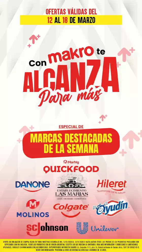 Catálogo Makro | Ofertas especiales | 2026-03-12T00:00:00.000Z - 2026-03-18T00:00:00.000Z