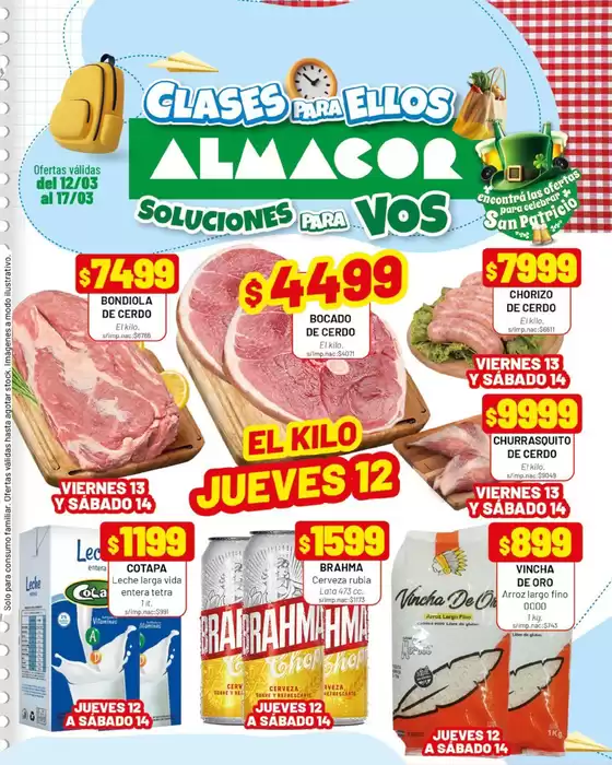 Catálogo Almacor en San Pedrito | Ofertas Almacor | 2026-03-12T00:00:00.000Z - 2026-03-17T00:00:00.000Z