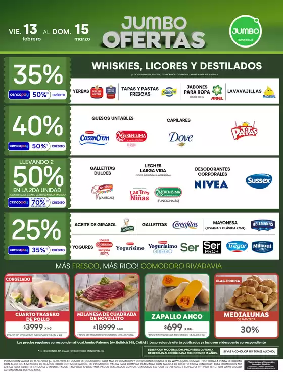 Catálogo Jumbo en San Pedrito | Ofertas | Comodoro | 2026-02-13T00:00:00.000Z - 2026-03-15T00:00:00.000Z