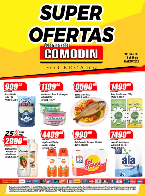 Catálogo Supermercados Comodin en Gregorio de Laferrere | 2026212 | 2026-03-13T00:00:00.000Z - 2026-03-19T00:00:00.000Z